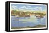 Hyannis, Cape Cod, Mass.-null-Framed Stretched Canvas