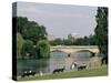 Hyde Park and the Serpentine, London, England, United Kingdom-Adam Woolfitt-Stretched Canvas