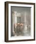 Hyde Park Coffee Stall-Yoshio Markino-Framed Photographic Print