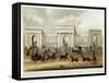 Hyde Park Corner, 1828-Richard Rosenberg-Framed Stretched Canvas