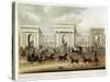 Hyde Park Corner, 1828-Richard Rosenberg-Stretched Canvas