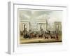 Hyde Park Corner, 1828-Richard Rosenberg-Framed Giclee Print