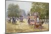 Hyde Park Corner, C.1890-John Sutton-Mounted Premium Giclee Print