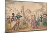 'Hyde Park Corner in 1822', c1870-George Cruikshank-Mounted Giclee Print