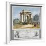 Hyde Park Corner, London, C1835-William Spooner-Framed Giclee Print