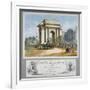 Hyde Park Corner, London, C1835-William Spooner-Framed Giclee Print