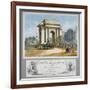 Hyde Park Corner, London, C1835-William Spooner-Framed Giclee Print