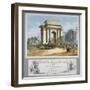 Hyde Park Corner, London, C1835-William Spooner-Framed Giclee Print