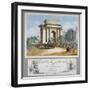 Hyde Park Corner, London, C1835-William Spooner-Framed Giclee Print