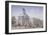 Hyde Park Corner, Westminster, London, C1860-null-Framed Giclee Print