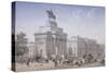 Hyde Park Corner, Westminster, London, C1860-null-Stretched Canvas