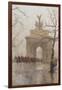 Hyde Park Corner, with Household Cavalry, 1918-Rose Maynard Barton-Framed Giclee Print