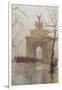 Hyde Park Corner, with Household Cavalry, 1918-Rose Maynard Barton-Framed Premium Giclee Print