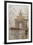 Hyde Park Corner, with Household Cavalry, 1918-Rose Maynard Barton-Framed Giclee Print