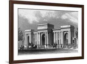 Hyde Park Corner-Thomas H Shepherd-Framed Premium Giclee Print