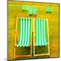 Hyde Park Deck Chairs, London-Tosh-Mounted Art Print