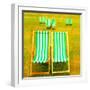 Hyde Park Deck Chairs, London-Tosh-Framed Art Print