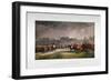 Hyde Park During a Military Review by Princess Alexandra, London, 1863-Day & Son-Framed Giclee Print