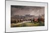 Hyde Park During a Military Review by Princess Alexandra, London, 1863-Day & Son-Mounted Giclee Print