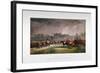 Hyde Park During a Military Review by Princess Alexandra, London, 1863-Day & Son-Framed Giclee Print