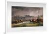 Hyde Park During a Military Review by Princess Alexandra, London, 1863-Day & Son-Framed Giclee Print