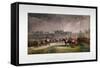 Hyde Park During a Military Review by Princess Alexandra, London, 1863-Day & Son-Framed Stretched Canvas