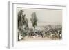 Hyde Park in 1842-null-Framed Art Print