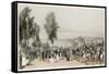Hyde Park in 1842-null-Framed Stretched Canvas