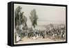 Hyde Park in 1842-null-Framed Stretched Canvas