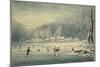 Hyde Park in the Snow, 1796-Edward Dayes-Mounted Giclee Print