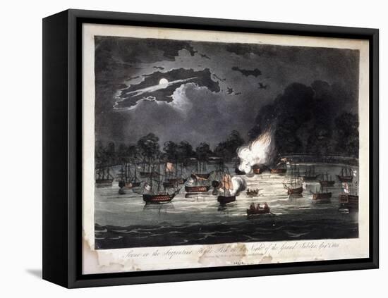 Hyde Park, London, 1814-null-Framed Stretched Canvas