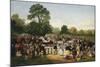 Hyde Park, London, England, Entrance of Queen Victoria-Thomas Musgrave Joy-Mounted Giclee Print