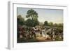 Hyde Park, London, England, Entrance of Queen Victoria-Thomas Musgrave Joy-Framed Giclee Print