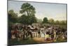 Hyde Park, London, England, Entrance of Queen Victoria-Thomas Musgrave Joy-Mounted Giclee Print