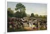 Hyde Park, London, England, Entrance of Queen Victoria-Thomas Musgrave Joy-Framed Giclee Print