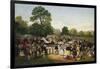 Hyde Park, London, England, Entrance of Queen Victoria-Thomas Musgrave Joy-Framed Giclee Print