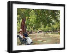 Hyde Park, London-Count Girolamo Pieri Nerli-Framed Giclee Print