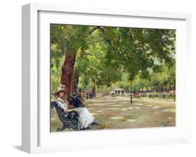 Hyde Park, London-Count Girolamo Pieri Nerli-Framed Giclee Print