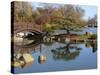 Hyde Park Neighborhood, Osaka Japanese Garden in Jackson Park, Chicago, Illinois, Usa-Alan Klehr-Stretched Canvas