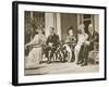 Hyde Park, New York. from Left: Mrs Roosevelt, King George Vi, Mrs James Roosevelt-null-Framed Giclee Print