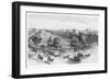 Hyde Park, Sydney, New South Wales, Australia, 1886-JR Ashton-Framed Giclee Print