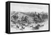 Hyde Park, Sydney, New South Wales, Australia, 1886-JR Ashton-Framed Stretched Canvas