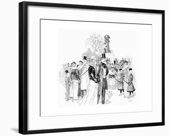 Hyde Park-null-Framed Giclee Print