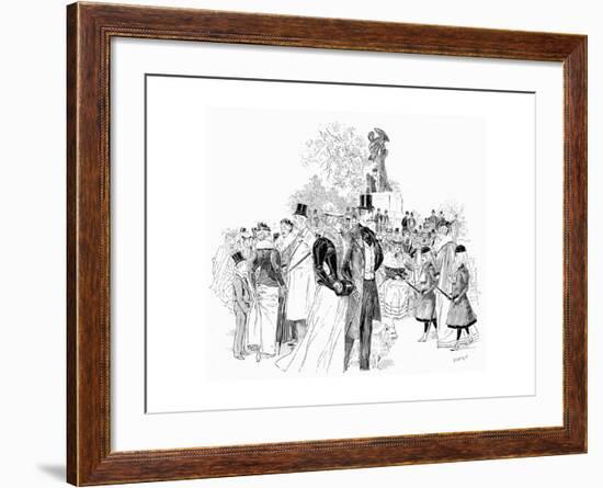 Hyde Park-null-Framed Giclee Print