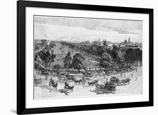 Hyde Park-null-Framed Premium Giclee Print