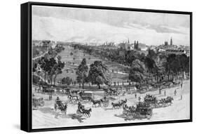 Hyde Park-null-Framed Stretched Canvas