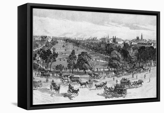 Hyde Park-null-Framed Stretched Canvas