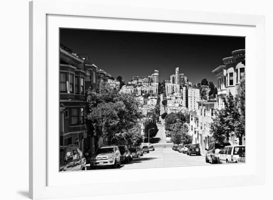 Hyde Street - Downtown - San Francisco - Californie - United States-Philippe Hugonnard-Framed Photographic Print