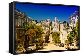 Hyde Street - Downtown - San Francisco - Californie - United States-Philippe Hugonnard-Framed Stretched Canvas