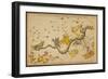 Hydra and Surrounding Constellations, 1825-Science Source-Framed Giclee Print